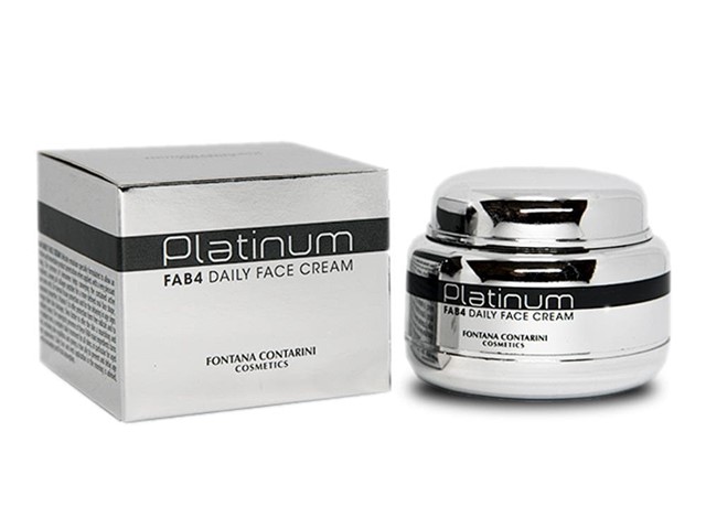 Crema facial día Platinum FAB4 Fontana Contarini