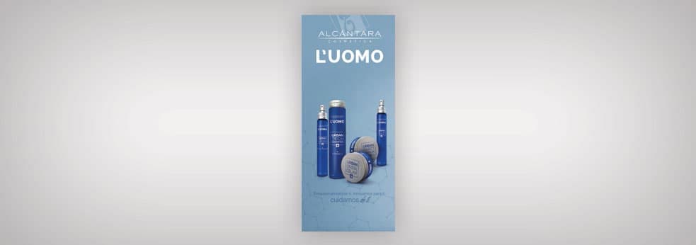 L’Uomo línea capilar para hombre